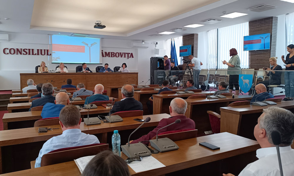 Șotânga printre cele16 primării din Dâmbovița care au semnat contracte de finanțare cu AFM pentru modernizarea iluminatului public