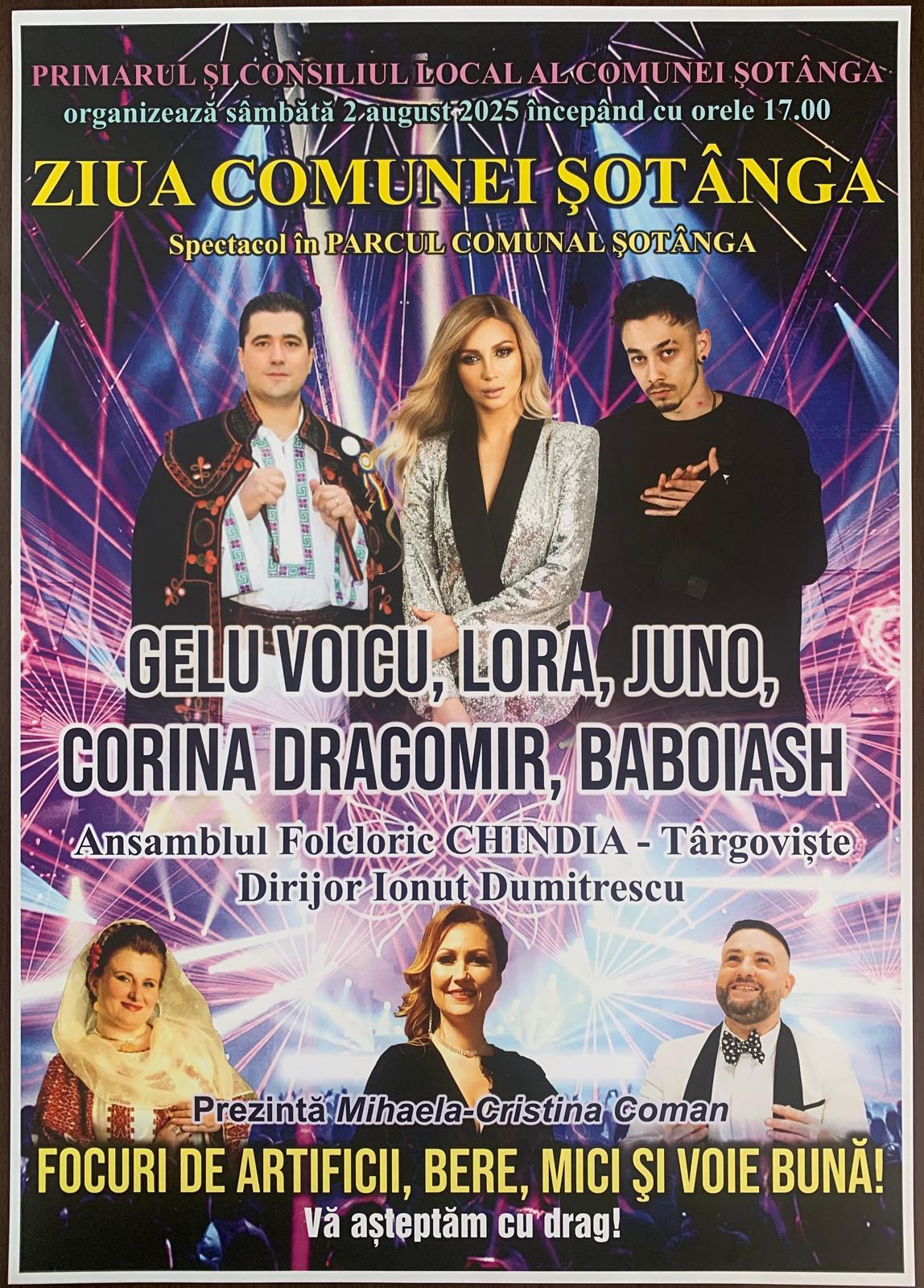 Ziua Comunei Șotânga - 2.08.2025