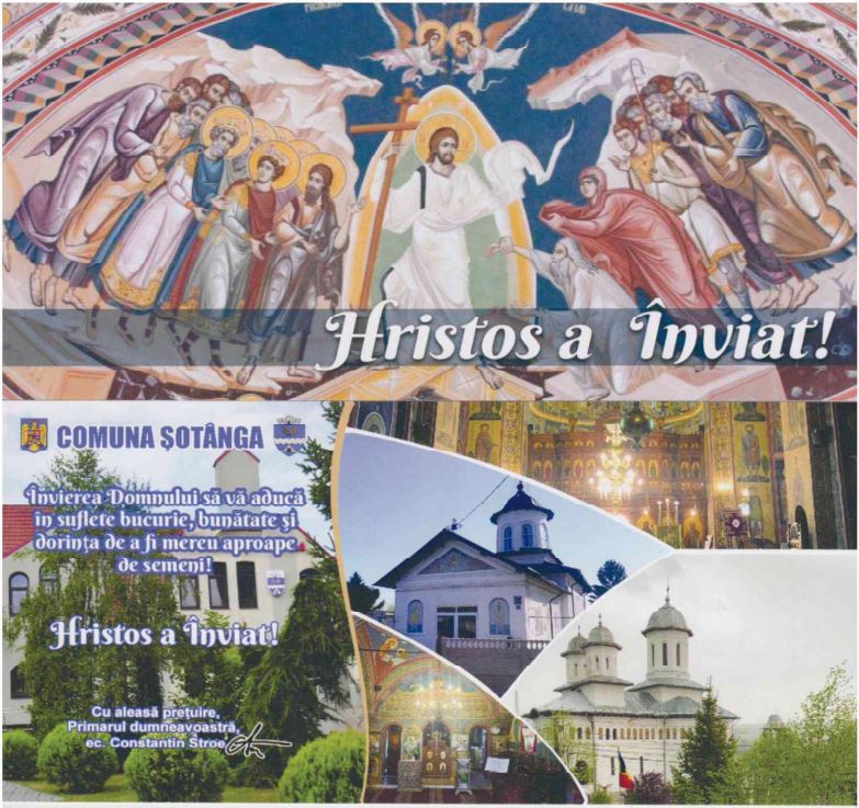 HRISTOS A ÎNVIAT!